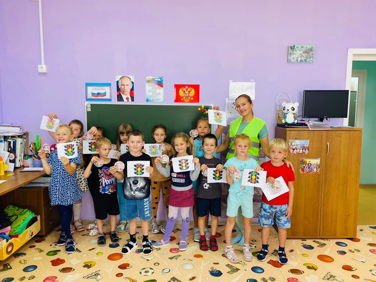 Занятия Центра &amp;quot;Точка Роста&amp;quot; в детском саду.